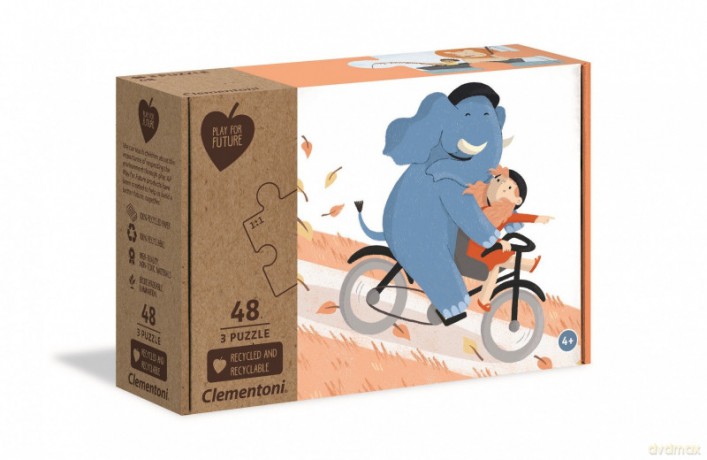 CLEMENTONI 3x48 el. Be My Pal [PUZZLE]