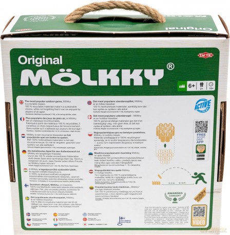 Molkky w kartoniku z rączką [GRA]