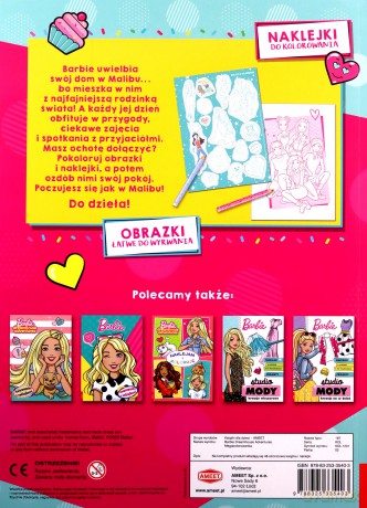 Barbie Dreamhouse Adventures Megakolorowanka [KSIĄŻKA]