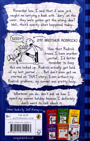 Diary of a Wimpy Kid Rodrick Rules - Jeff Kinney [KSIĄŻKA]