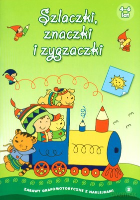 Szlaczki, znaczki...zielona [KSIĄŻKA]