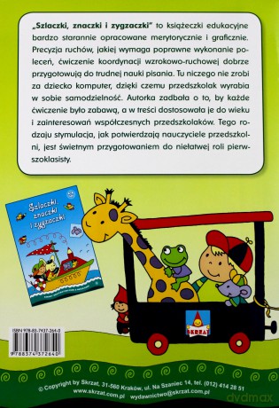 Szlaczki, znaczki...zielona [KSIĄŻKA]