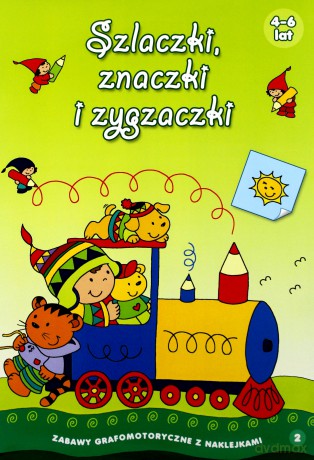 Szlaczki, znaczki...zielona [KSIĄŻKA]