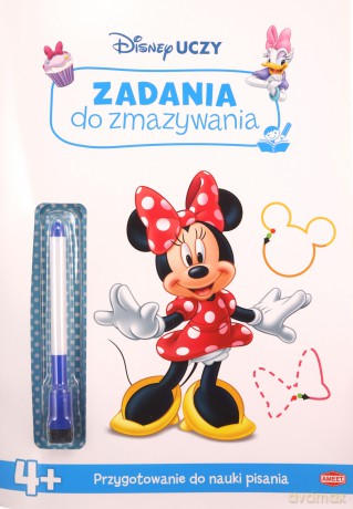 Disney Uczy Minnie Zadania do zmazywania [KSIĄŻKA]