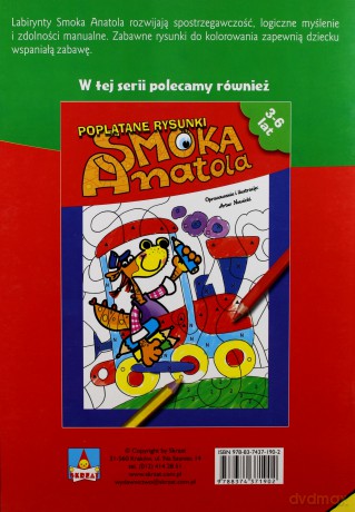 Tajemnicze labirynty smoka Anatola [KSIĄŻKA]