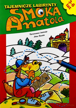 Tajemnicze labirynty smoka Anatola [KSIĄŻKA]
