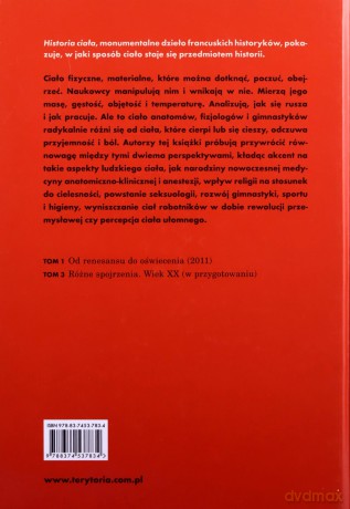 Historia ciała (Tom 2) Od Rewolucji do I wojny światowej [KSIĄŻKA]