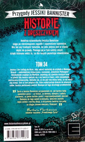 Historie z dreszczykiem J.Bannister (Tom 34) Opętane dziecko - Janet Farell [KSIĄŻKA]