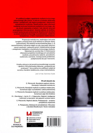 Myślenie krytyczne w edukacji - Iwona Czaja-Chudyba [KSIĄŻKA]