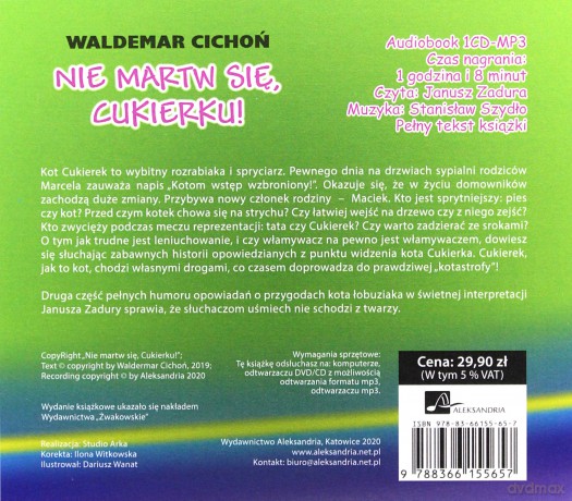Nie martw się Cukierku - Waldemar Cichoń [AUDIOBOOK]