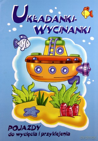 Układanki-wycinanki pojazdy [KSIĄŻKA]