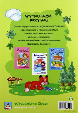 Układanki-wycinanki zwierzęta [KSIĄŻKA]