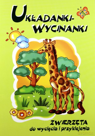Układanki-wycinanki zwierzęta [KSIĄŻKA]