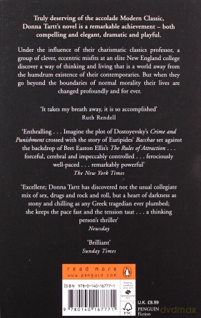 The Secret History - Donna Tartt [KSIĄŻKA]