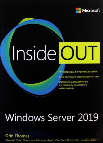 Windows Server 2019 Inside Out - Thomas Orin [KSIĄŻKA]
