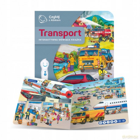 Albi Transport. Interaktywna mówiąca książka [KSIĄŻKA]