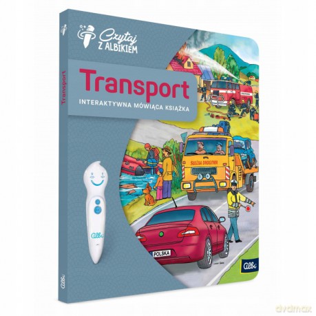 Albi Transport. Interaktywna mówiąca książka [KSIĄŻKA]