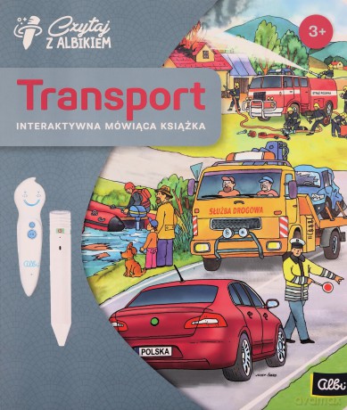 Albi Transport. Interaktywna mówiąca książka [KSIĄŻKA]