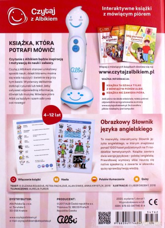 Czytaj z Albikiem. Obrazkowy Słownik języka angielskiego [KSIĄŻKA]