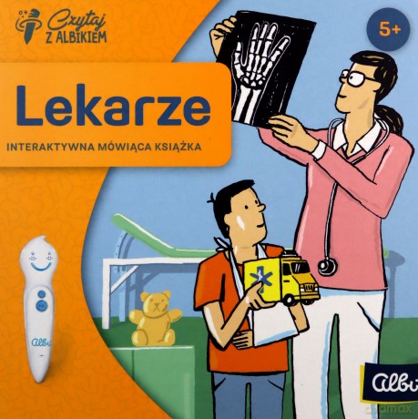 Czytaj z Albikiem. Zawody. Lekarze [KSIĄŻKA]
