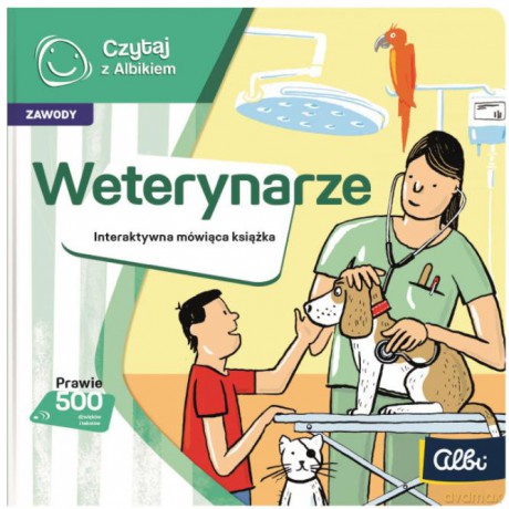 Czytaj z Albikiem. Zawody. Weterynarze [KSIĄŻKA]