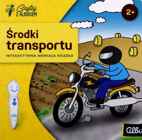 Czytaj z Albikiem. Środki transportu [KSIĄŻKA]