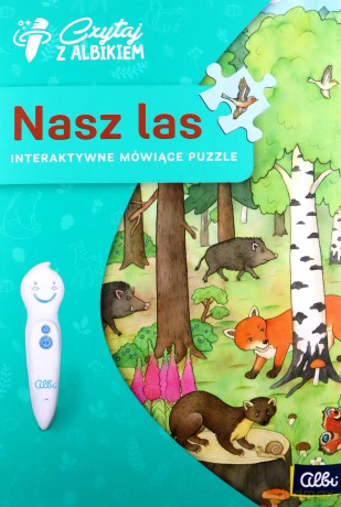 Czytaj z Albikiem. Nasz las 100 el. [PUZZLE]