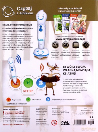 Czytaj z Albikiem. Naklejki do nagrywania