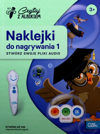 Czytaj z Albikiem. Naklejki do nagrywania
