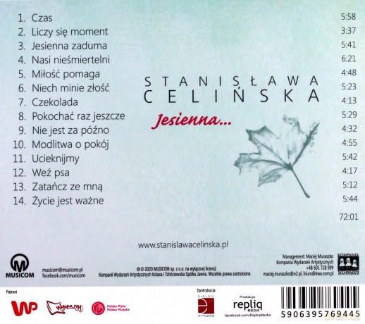 Stanisława Celińska: Jesienna [CD]