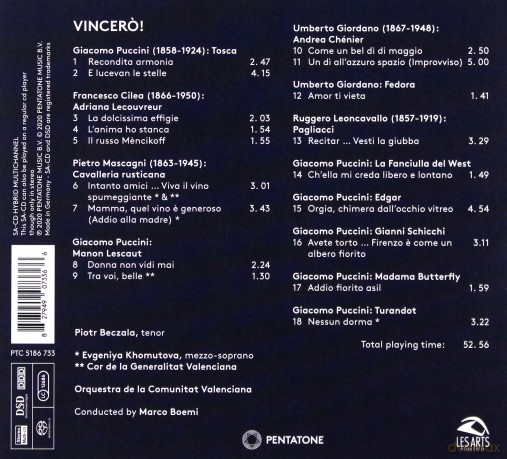 Piotr Beczala: Vincero! [SACD]