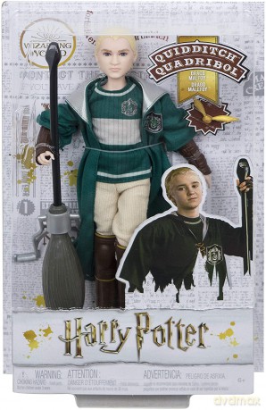 Harry Potter Figurka kolekcjonerska Draco Malfoy Quidditch 10.5 cala z akcesoriami [FIGURKA]