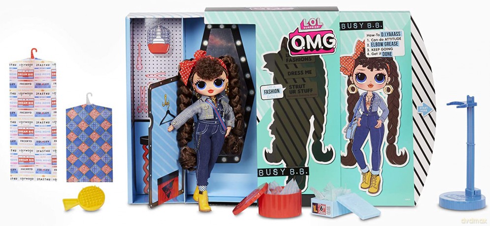 L.O.L Surprise OMG, seria 2, lalka Busy B.B.