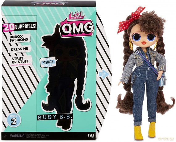 L.O.L Surprise OMG, seria 2, lalka Busy B.B.