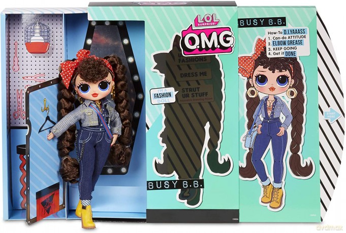 L.O.L Surprise OMG, seria 2, lalka Busy B.B.