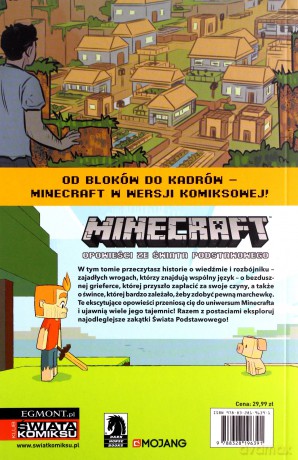 Minecraft: Opowieści ze Świata Podstawowego [KOMIKS]