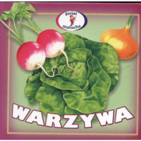 Warzywa - rozkładanka [KSIĄŻKA]