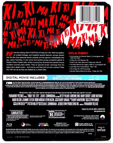 Friday the 13th (Piątek trzynastego) [Blu-Ray]