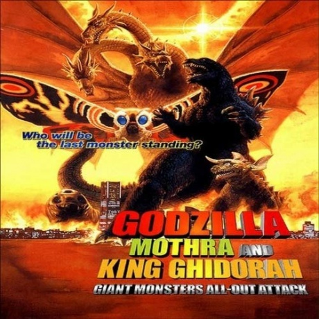 Godzilla, Mothra and King Ghidorah: Giant Monsters All-Out Attack (Godzilla, Mothra, król Ghidora: Gigantyczne potwory atakują) [Blu-Ray]