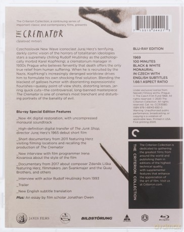 The Cremator (Palacz zwłok) [Blu-Ray]