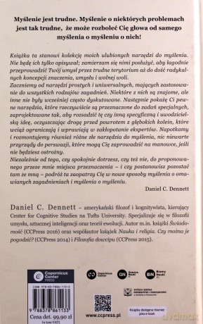 Dźwignie wyobraźni i inne narzędzia do myślenia - Daniel C. Dennett [KSIĄŻKA]