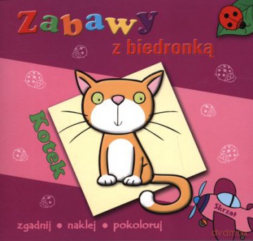 Zabawy z biedronką - kotek [KSIĄŻKA]