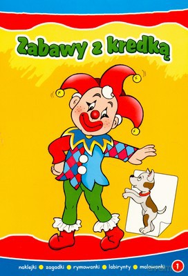 Zabawy z kredką 1 -klaun [KSIĄŻKA]