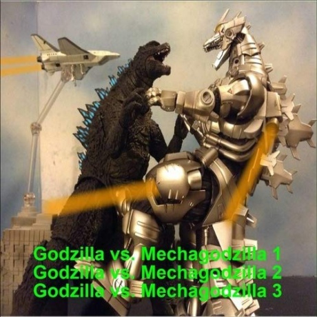 Godzilla vs. Mechagodzilla 1, Godzilla vs. Mechagodzilla 2, Godzilla vs. Mechagodzilla 3 [Blu-Ray]