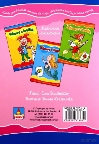 Zabawy z kredką 3 -motylek [KSIĄŻKA]
