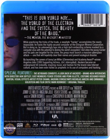 Hackers (Hakerzy) [Blu-Ray]