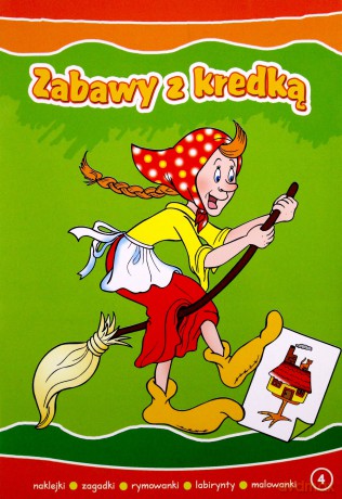 Zabawy z kredką 4 -babajaga [KSIĄŻKA]