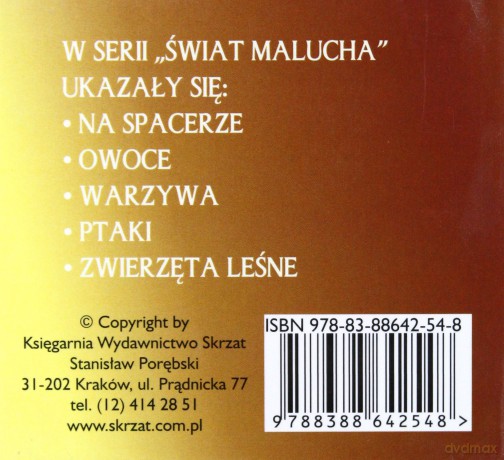 Zwierzęta leśne -rozkładanka [KSIĄŻKA]