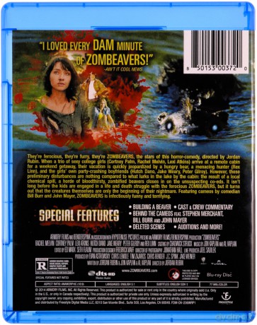 Zombeavers (Zombiebobry) [Blu-Ray]