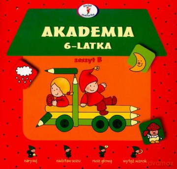 Akademia 6-latka (Zeszyt B) - Elzbieta Lekan [KSIĄŻKA]